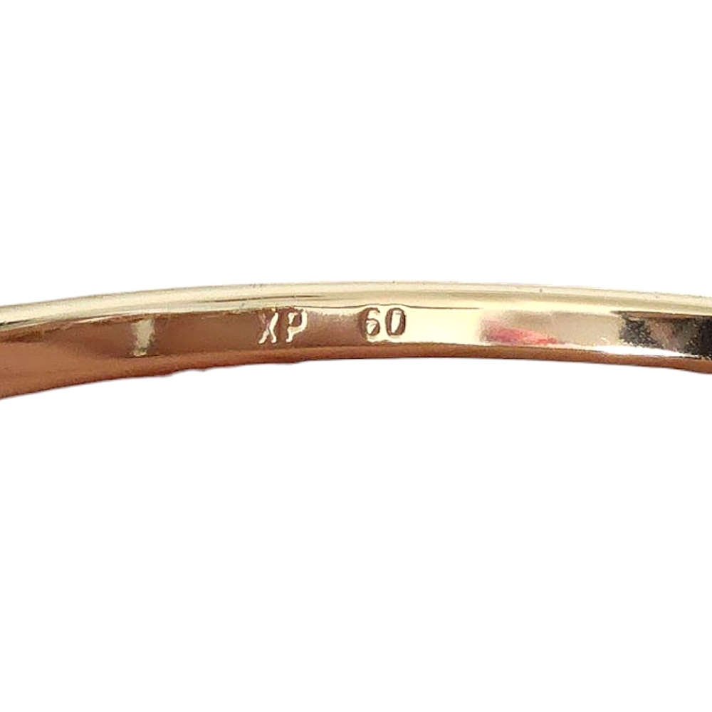 Beautiful Rose Valade Etched Gold Plated Bangle Bracelet - Picture 8 of 11